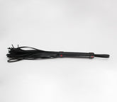 Berlin Baby Faux Leather Flogger With Heart Design Whips And Crops